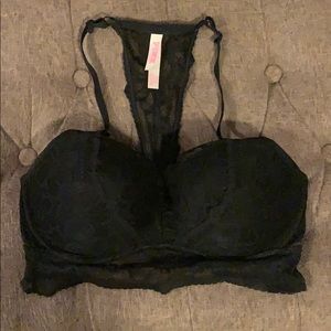 **3 for $24** VS PINK Black Lace Halter